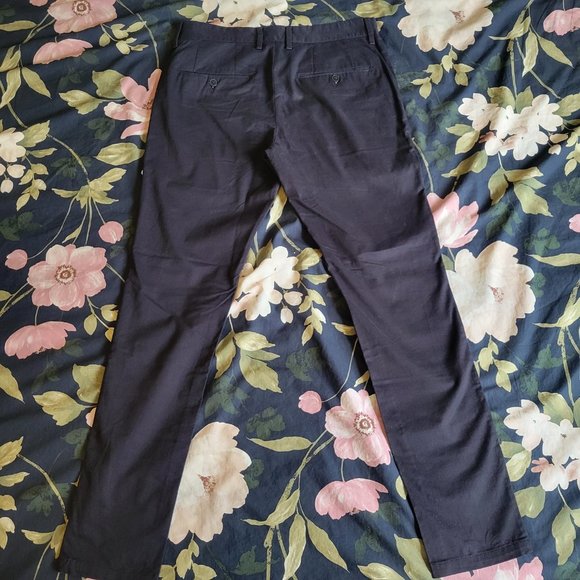 Black Frank And Oak Mackay Pants 31X32 - Picture 5 of 7